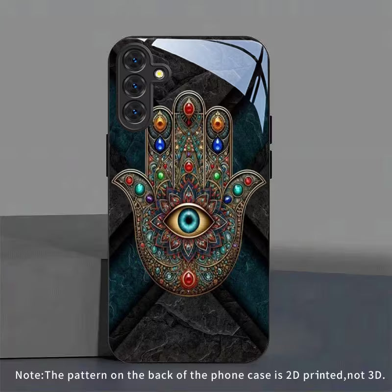 Galaxy S Series - Mystic Hamsa Evil Eye Phone Case
