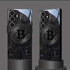 Galaxy S Series -Black Bitcoin Crypto Case