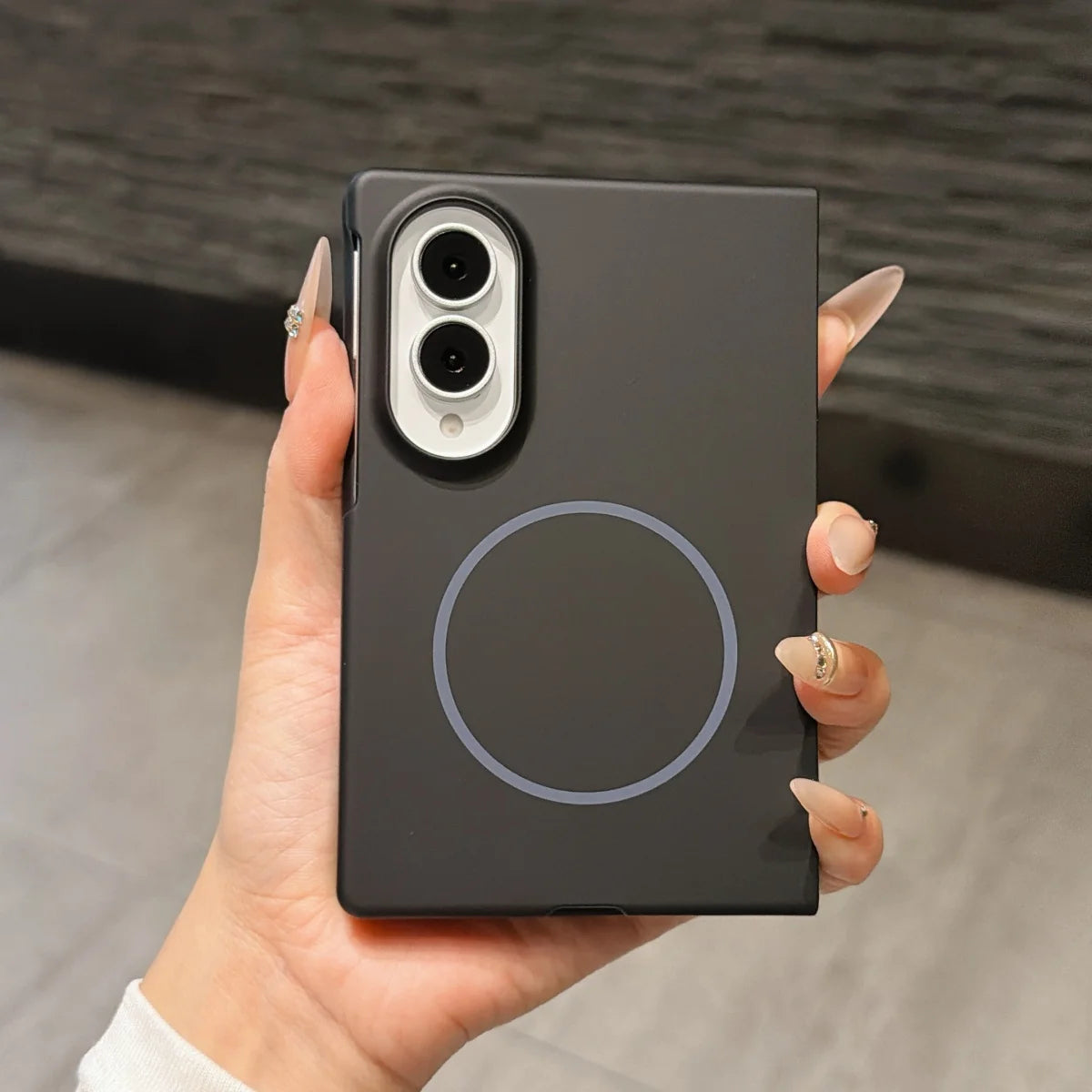 Galaxy Z Fold Series –Magnetic Armor Frame Case