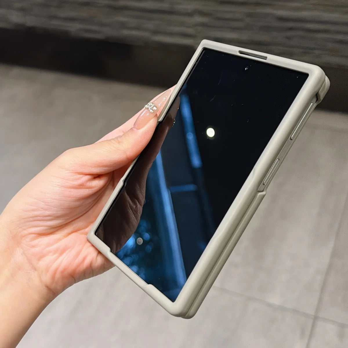 Galaxy Z Fold Series –Magnetic Armor Frame Case