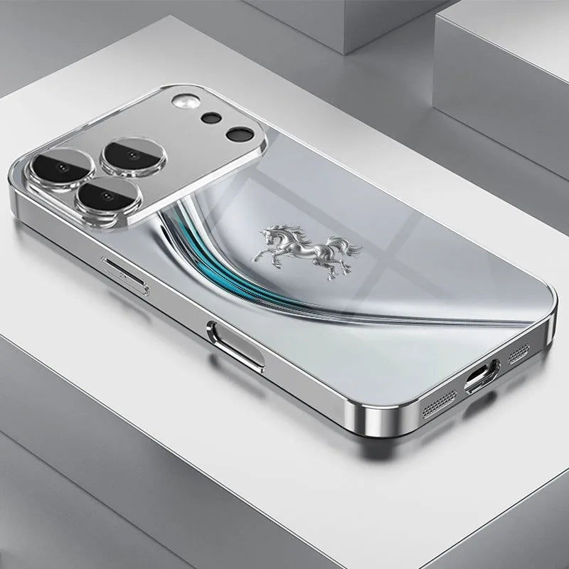 Electroplated Prancing Horse Case