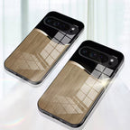 Google Pixel Series - Wood Grain Wave Case