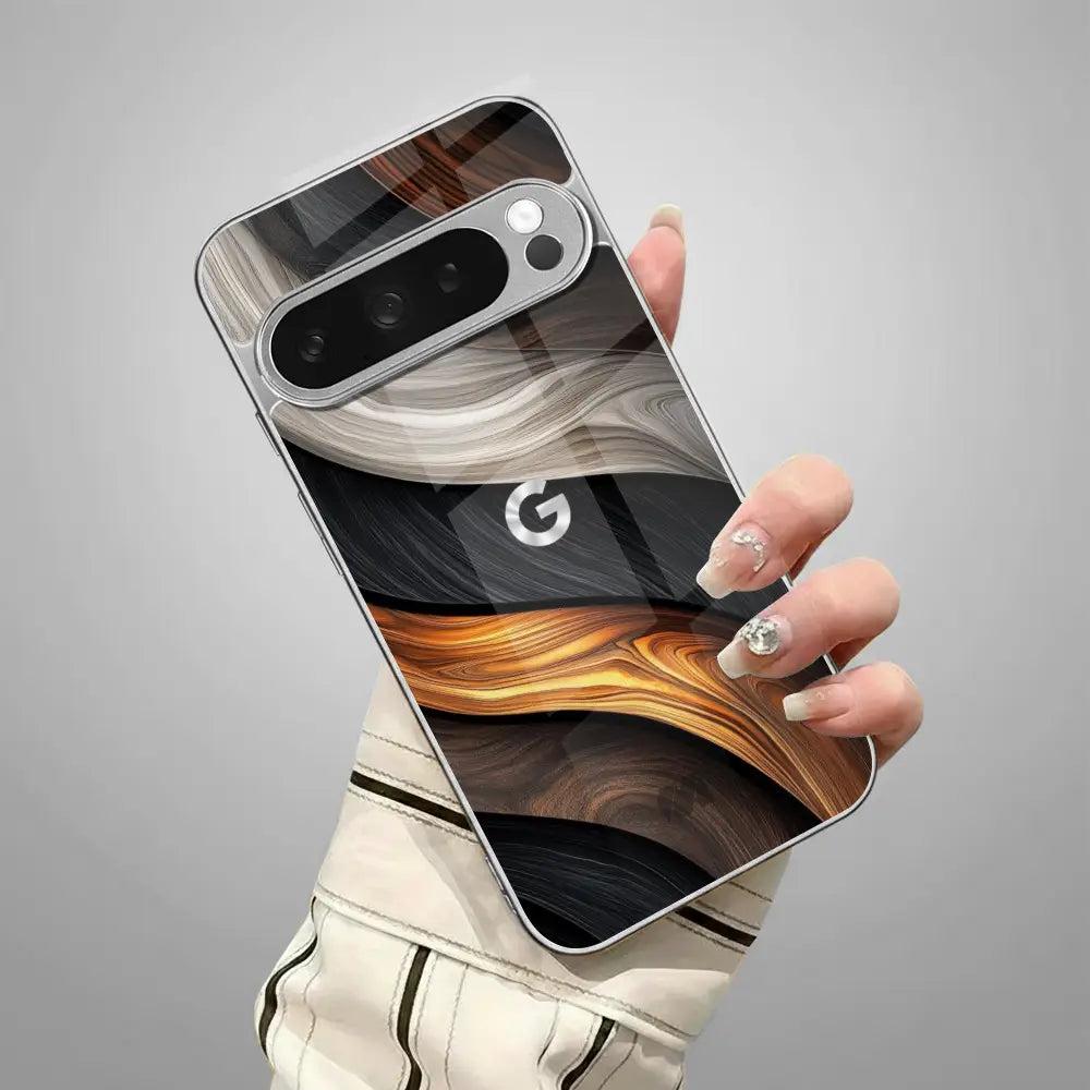 Google Pixel – Lava Luxe Glass Case