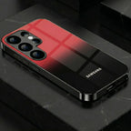 Galaxy S Series – Crimson Eclipse Glass Case
