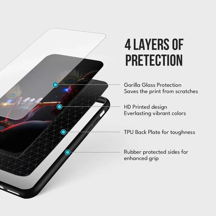 Galaxy S Series -Divine Peacock Feather Case