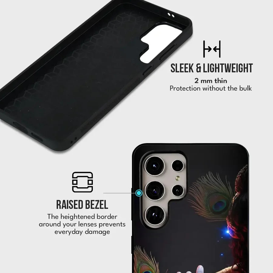 Galaxy S Series -Divine Peacock Feather Case