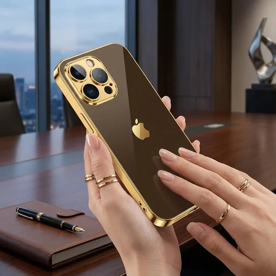Opulent Metallic Armor Case