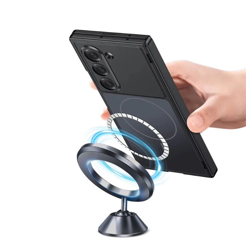Galaxy Z Fold Series - Metallic Amber Fold Armor Case