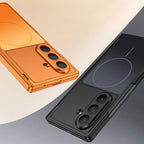 Galaxy Z Fold Series - Metallic Amber Fold Armor Case