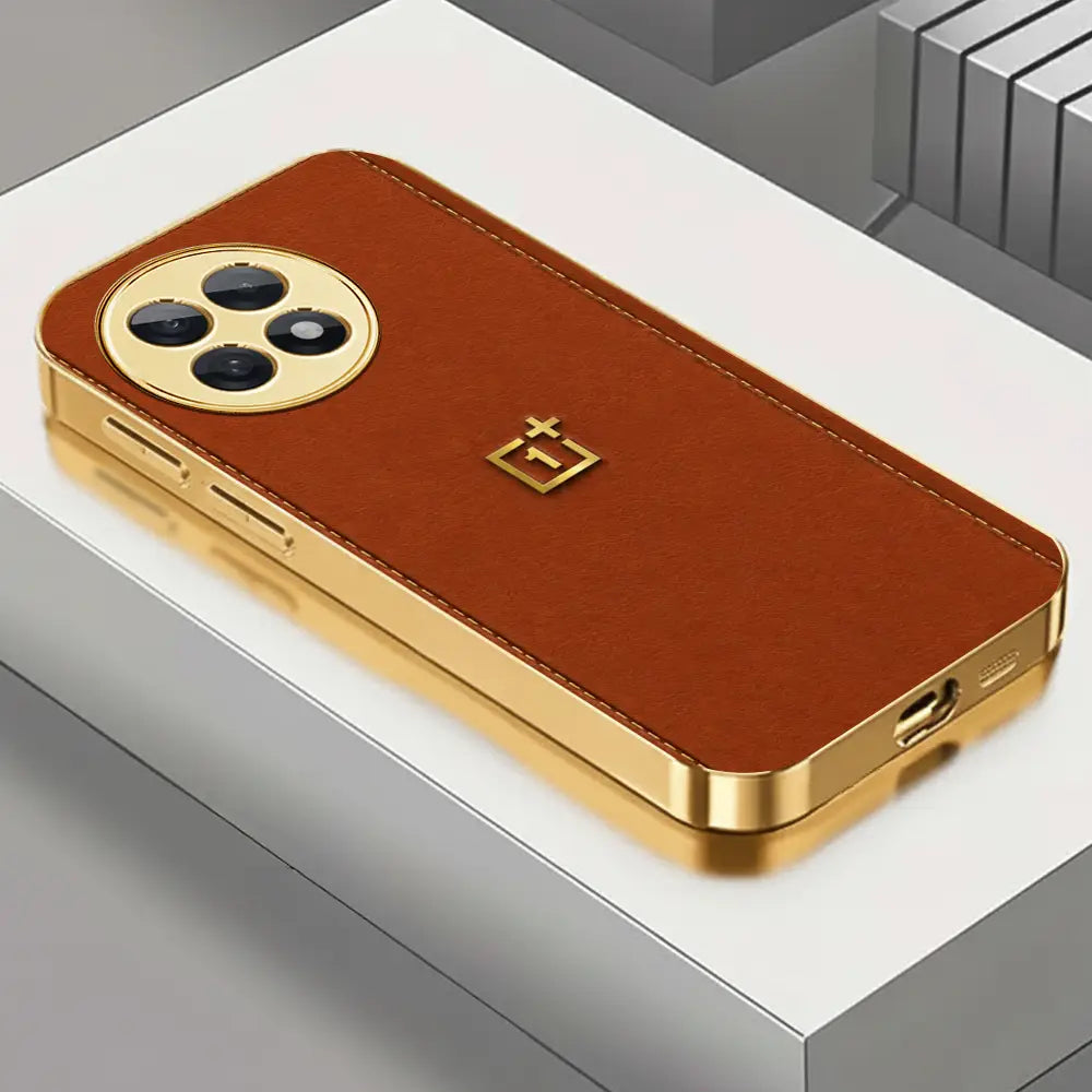 OnePlus Series - Luxe Caramel Gold Case