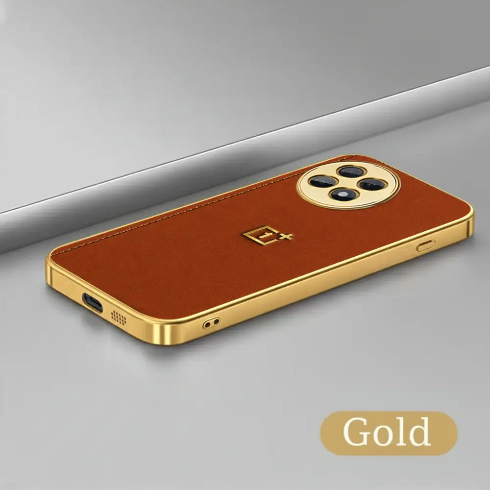 OnePlus Series - Luxe Caramel Gold Case