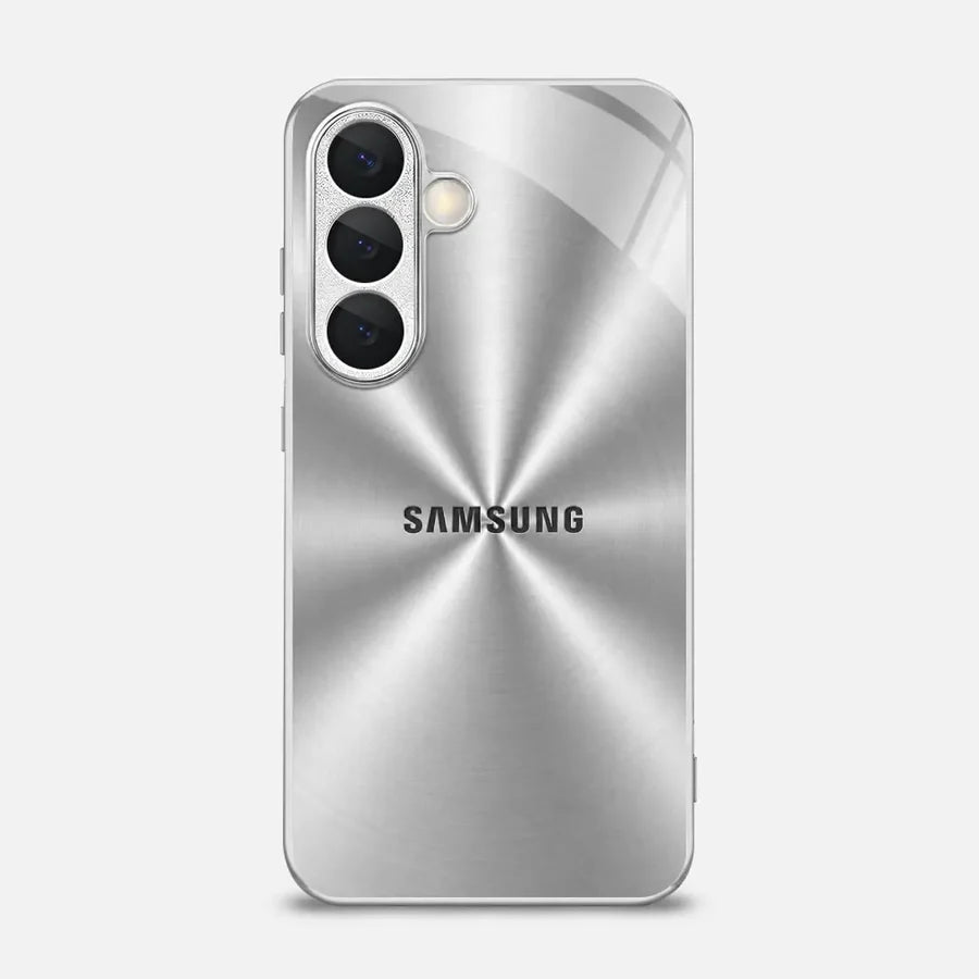 Galaxy S Series - Futuristic Silver Line Case