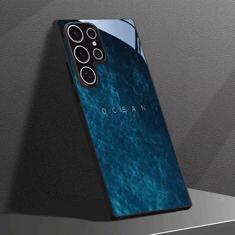 Galaxy S Series - Azure Ocean Pattern Case