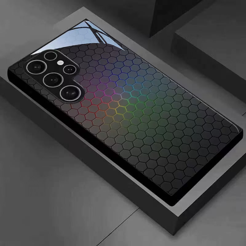 Galaxy S Series -Honeycomb Pattern Case.