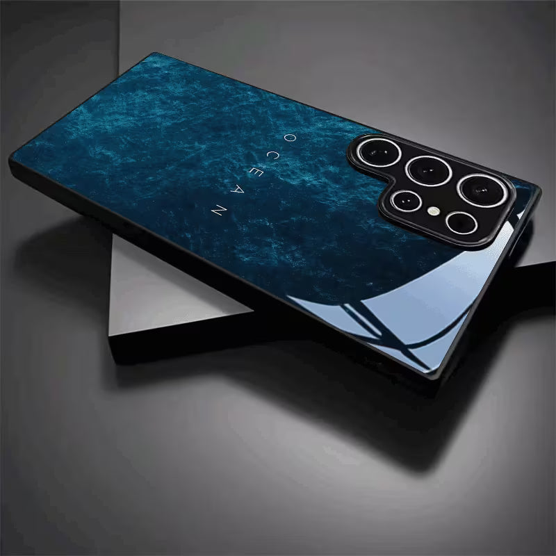 Galaxy S Series - Azure Ocean Pattern Case