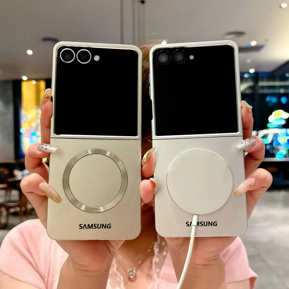 Galaxy Z Flip Series - Magnetic Luxe Case