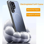 Galaxy S Series - Heavy-Duty Matte Magnetic Case