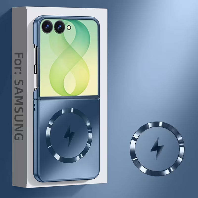 Galaxy Z Flip Series – Magnetic Ring Armor Case