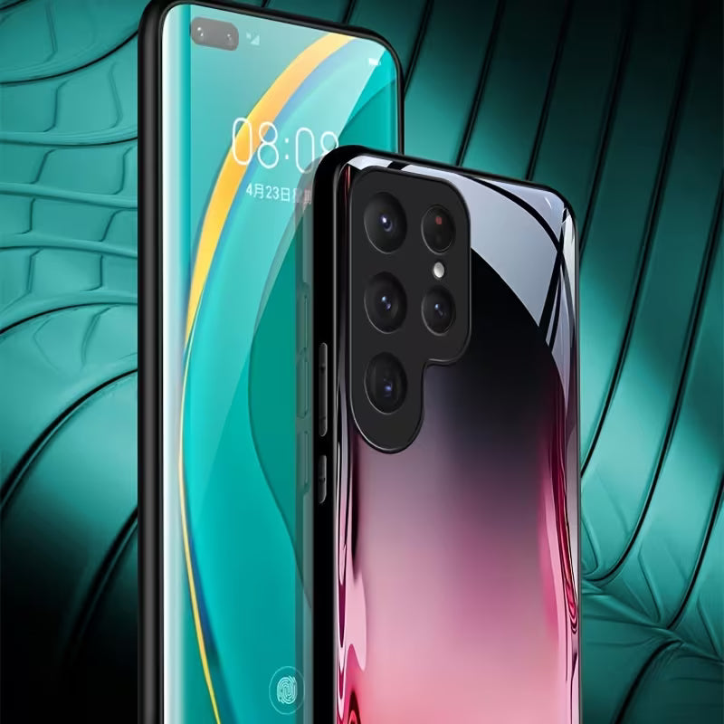 Galaxy S Series - Nebula Gradient Glass Case