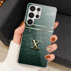 Galaxy S Series - Emerald Damask Initial 'X' Case