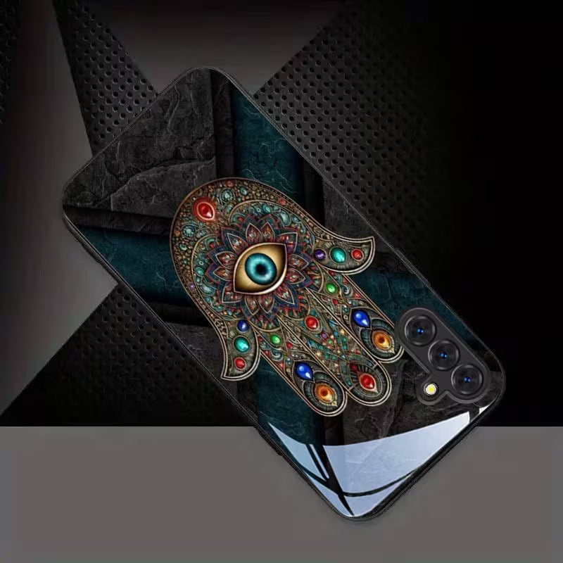 Galaxy S Series - Mystic Hamsa Evil Eye Phone Case