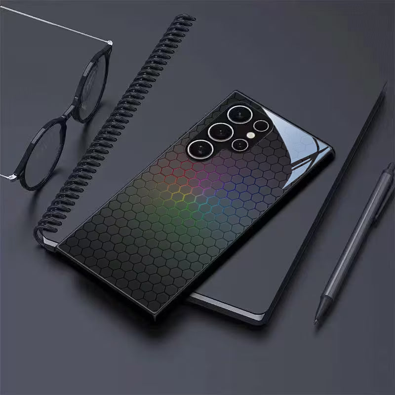 Galaxy S Series -Honeycomb Pattern Case.