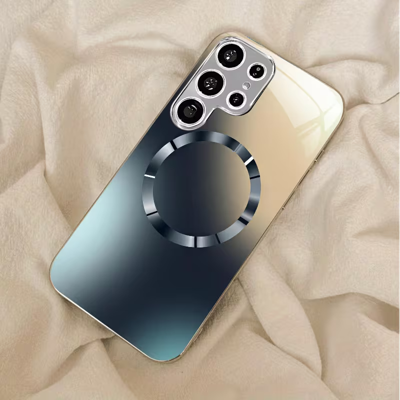 Galaxy S Series -Electroplated Chrome Bumper Case