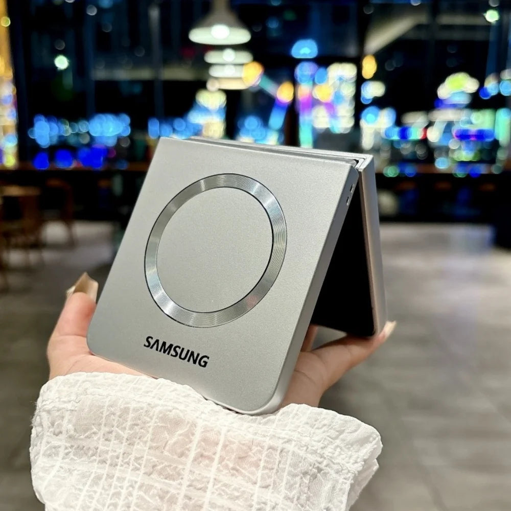 Galaxy Z Flip Series - Magnetic Luxe Case