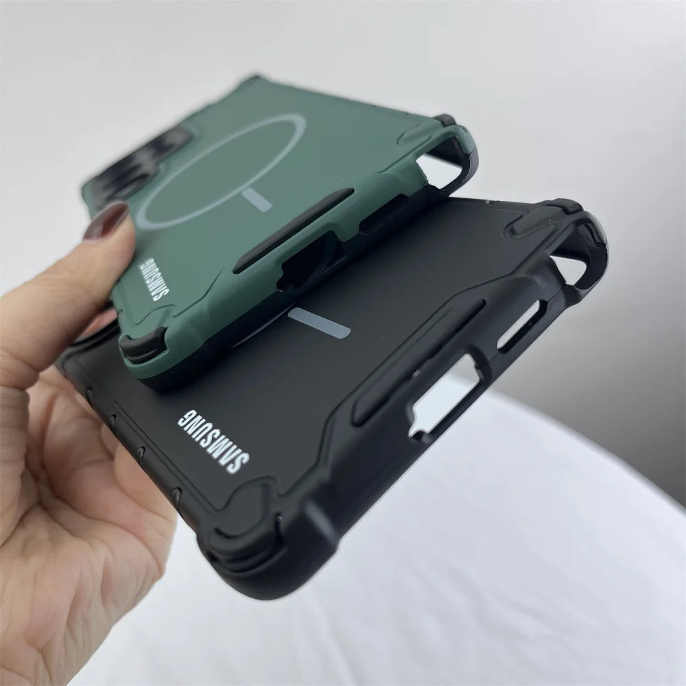 Galaxy S Series - Rugged Armor Shield Case