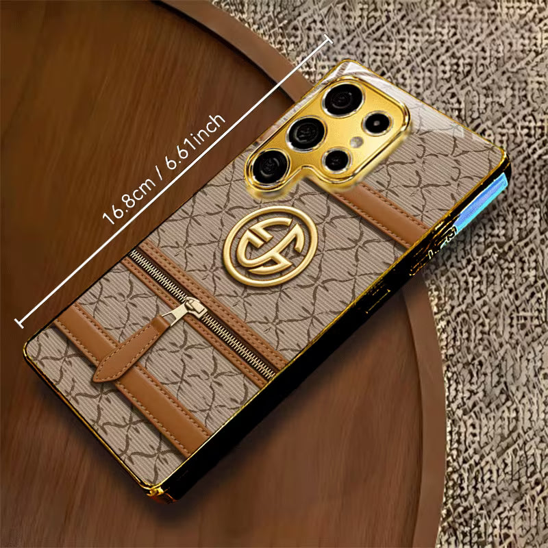 Galaxy S Series - Luxe Zip Signature Phone Case