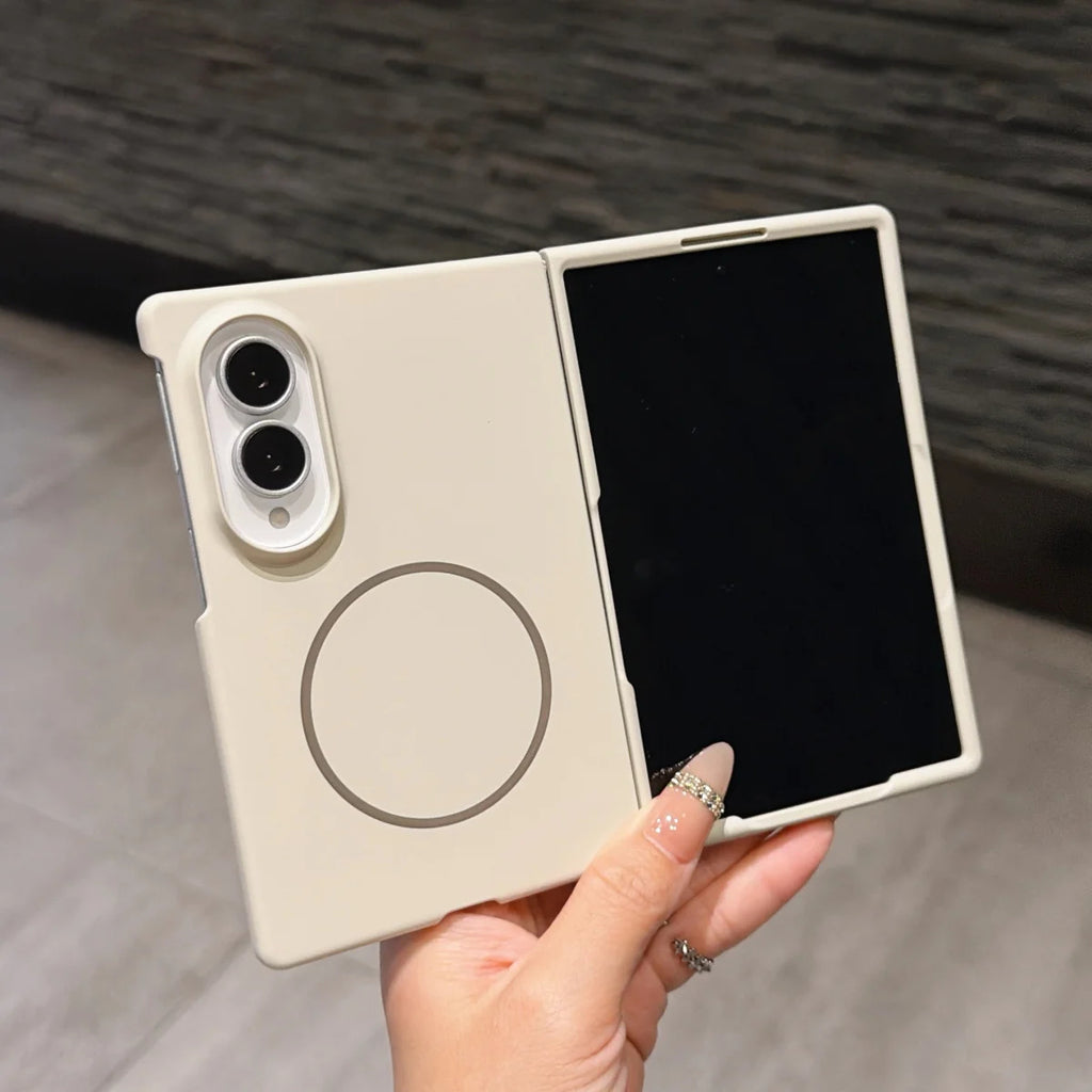Galaxy Z Fold Series –Magnetic Armor Frame Case
