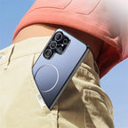 Galaxy S Series - Heavy-Duty Matte Magnetic Case