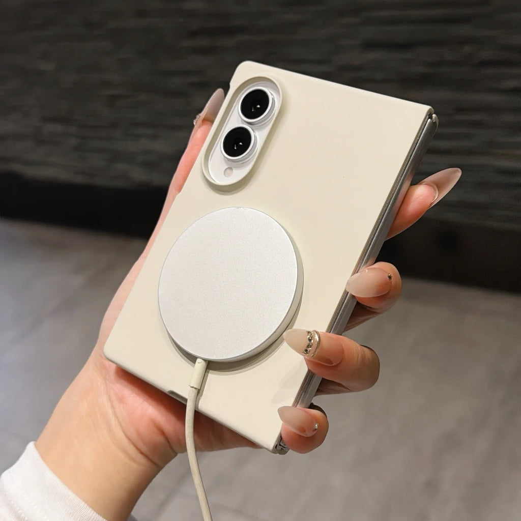 Galaxy Z Fold Series –Magnetic Armor Frame Case