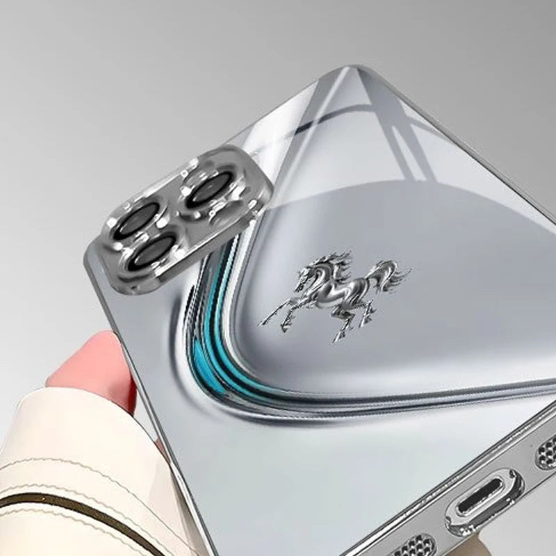 Electroplated Prancing Horse Case