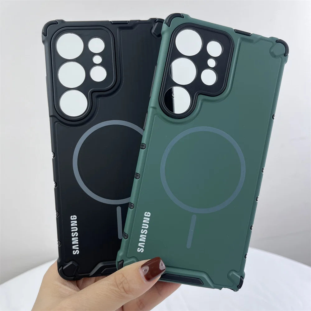 Galaxy S Series - Rugged Armor Shield Case
