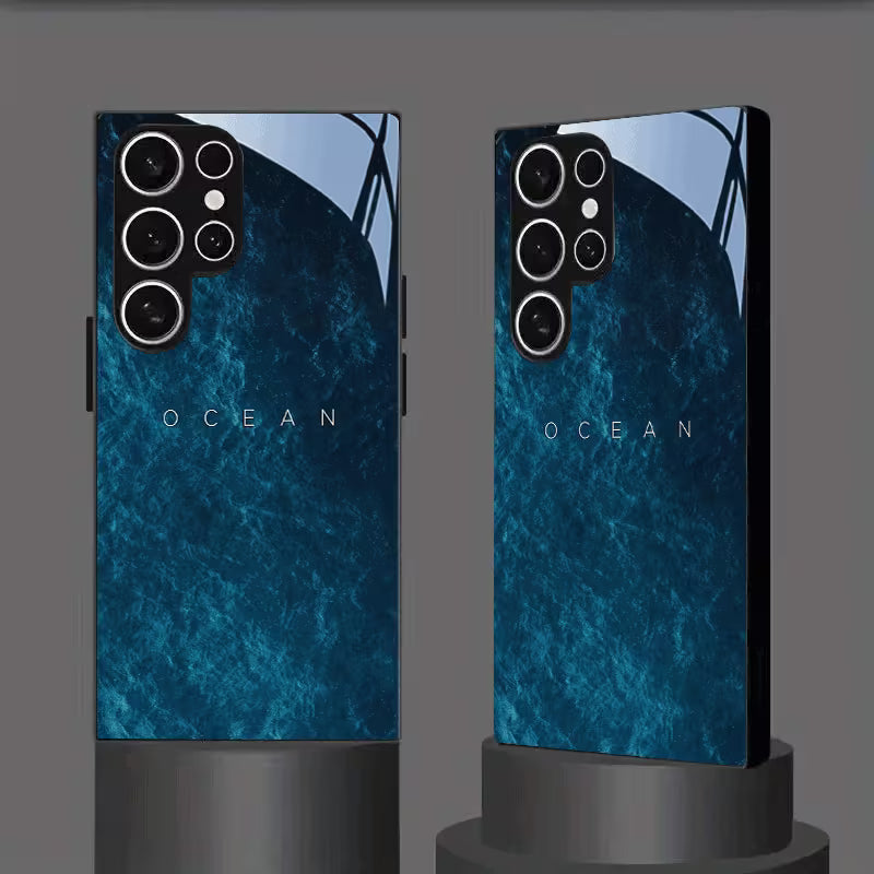 Galaxy S Series - Azure Ocean Pattern Case