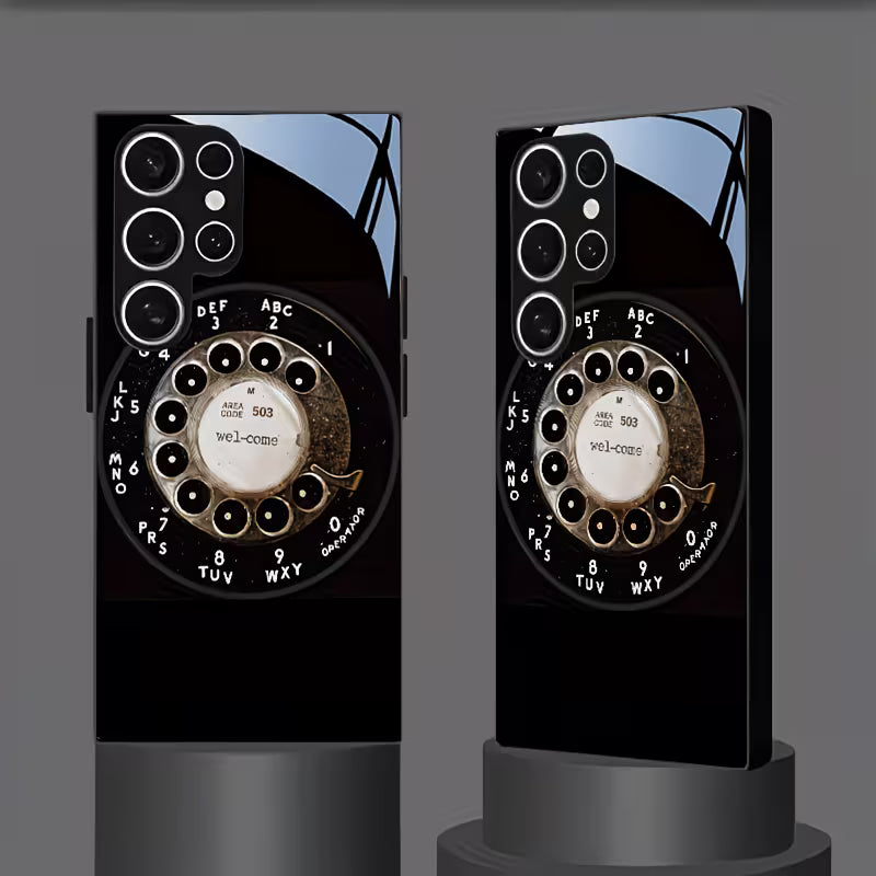 Galaxy S Series - Vintage Aesthetic Glass Back Case