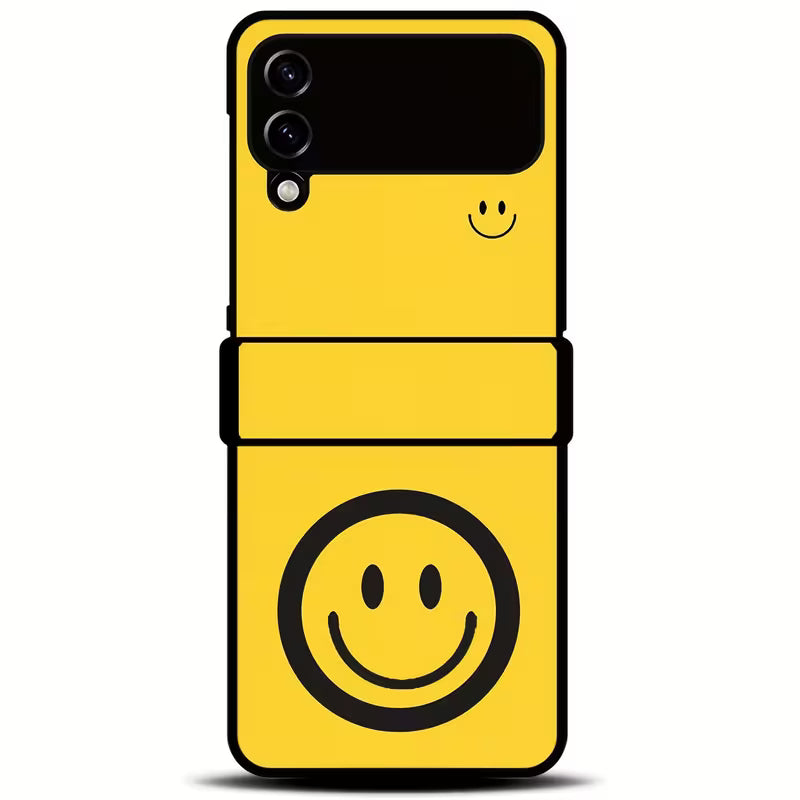 Galaxy Z Flip Series - Minimalist Smiley Case