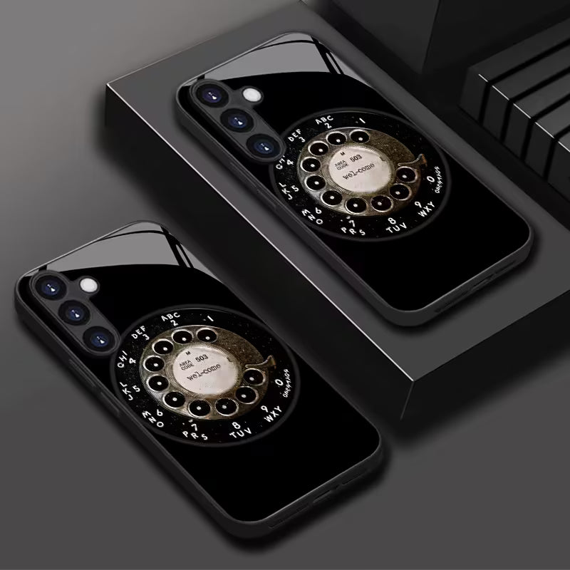 Galaxy S Series - Vintage Aesthetic Glass Back Case