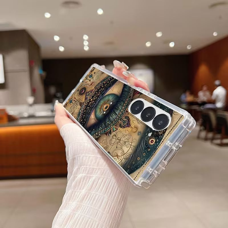 Galaxy Z Fold Series - Celestial Evil Eye Case