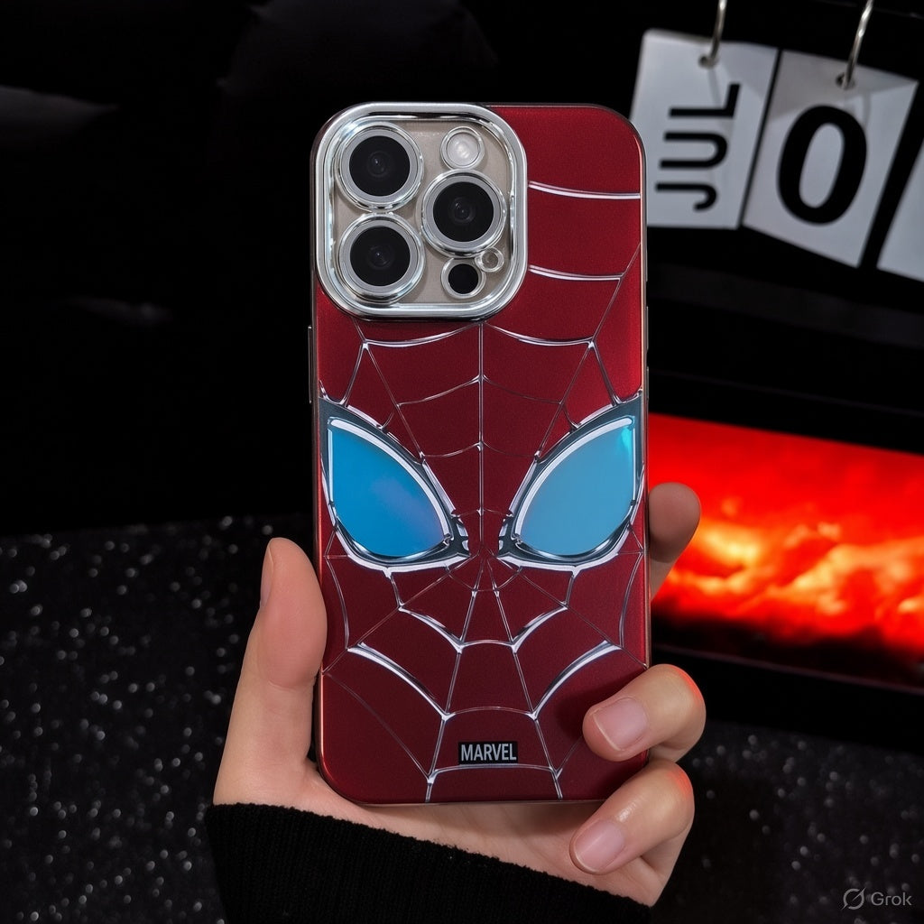 Prism Spider-Man Electroplate Glass Case