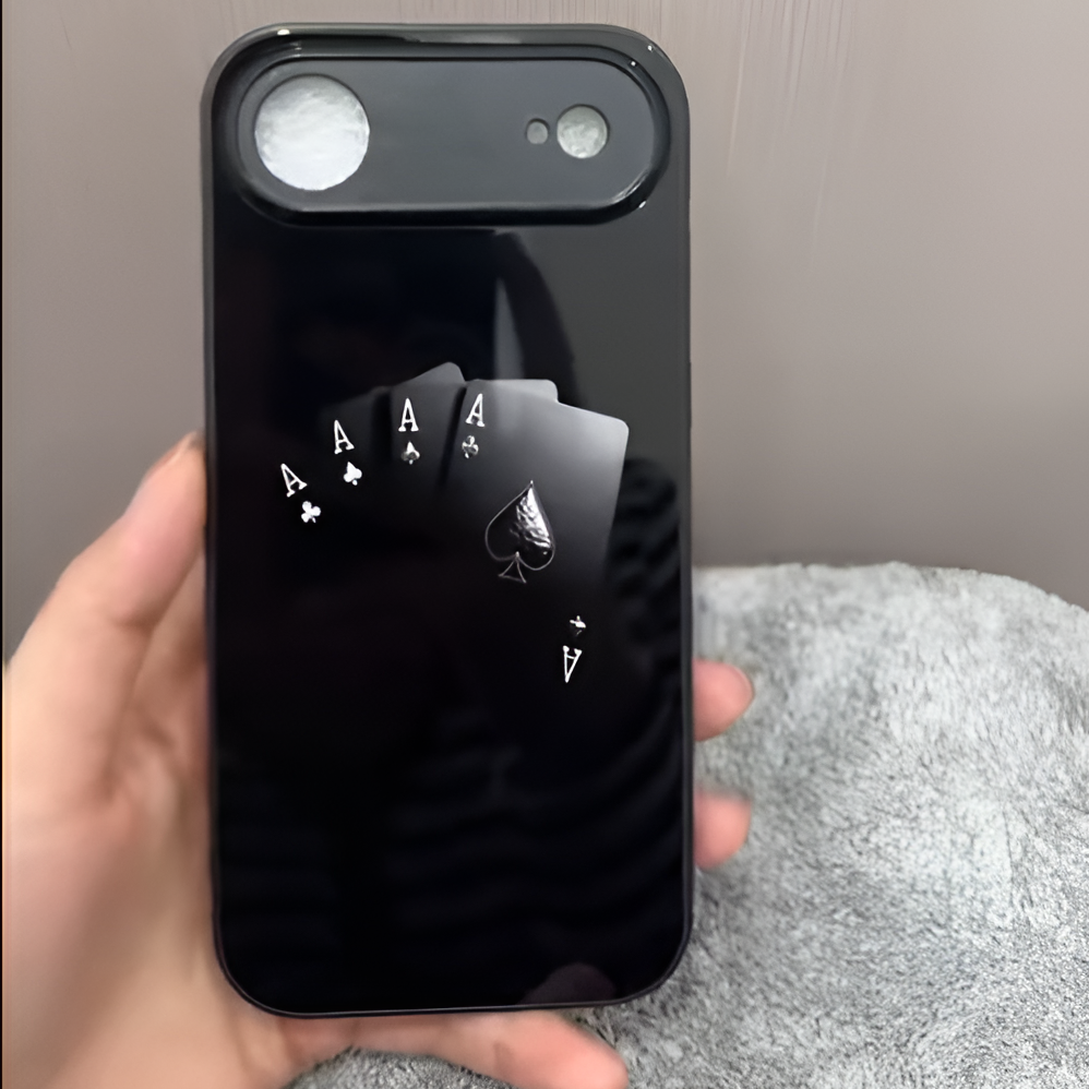 Playing Cards Pattern Case