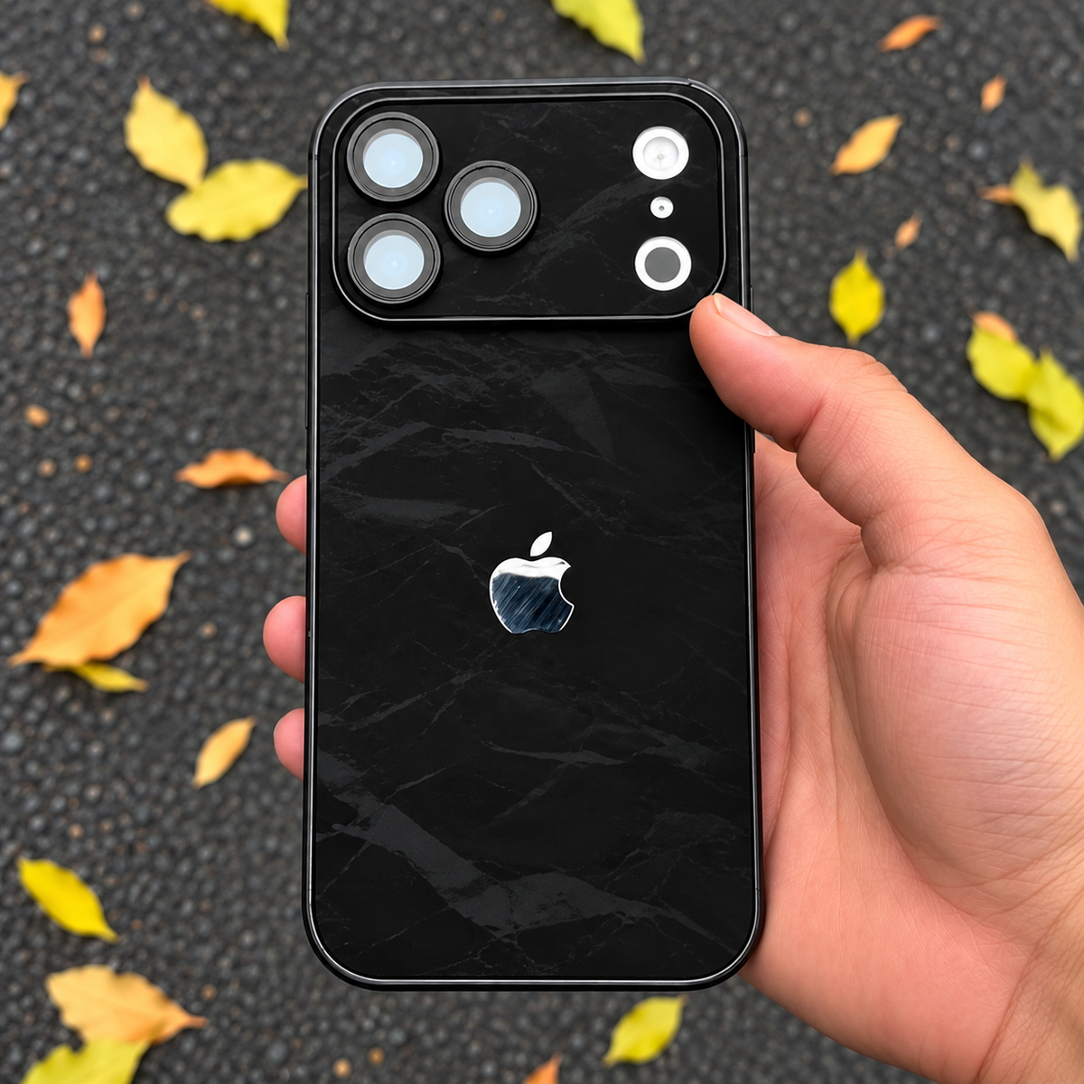 Black Marble Mirage Case