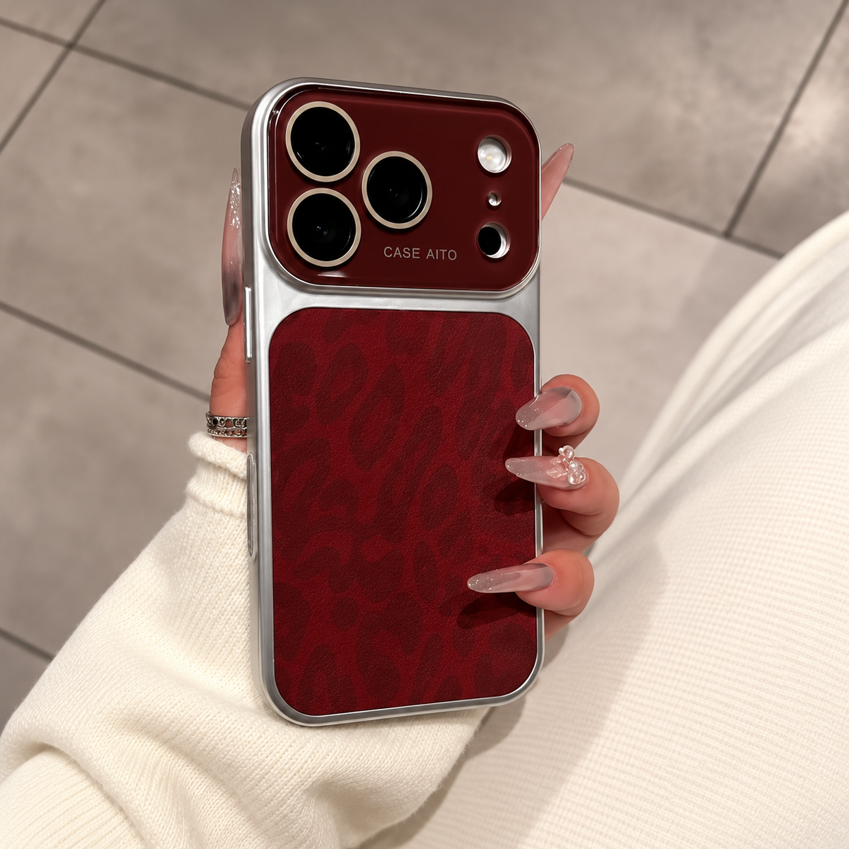 Aesthetic Metallic Bumper Case