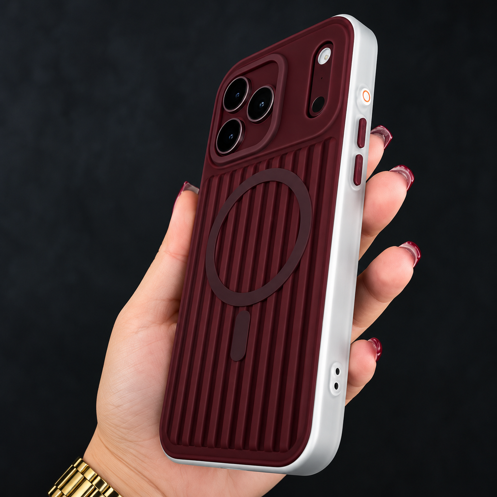 Crimson Ridge MagSafe Case