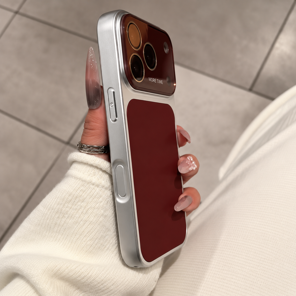 Aesthetic Metallic Bumper Case
