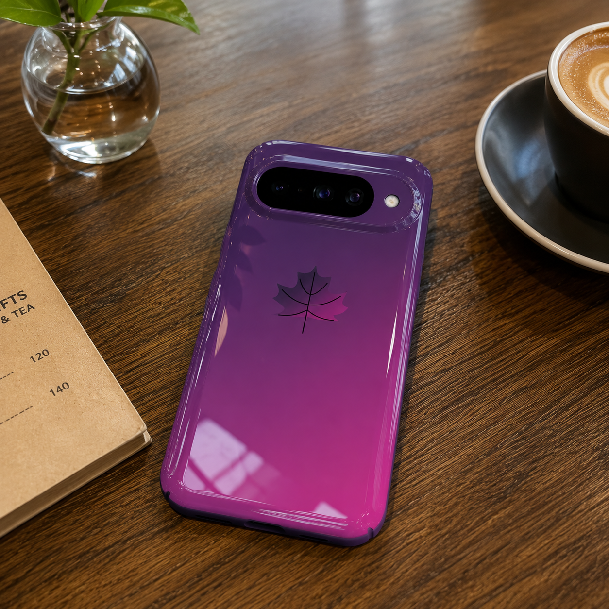 Google Pixel - Orchid Fusion Glossy Case