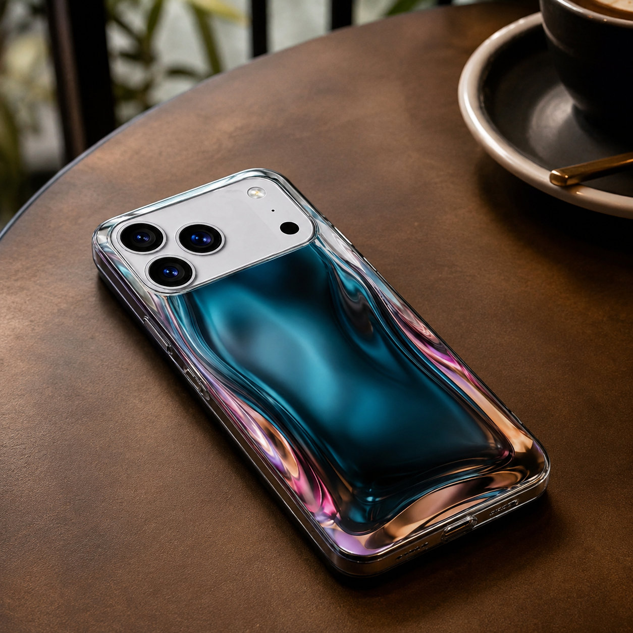Aqua Luxe Reflective Case