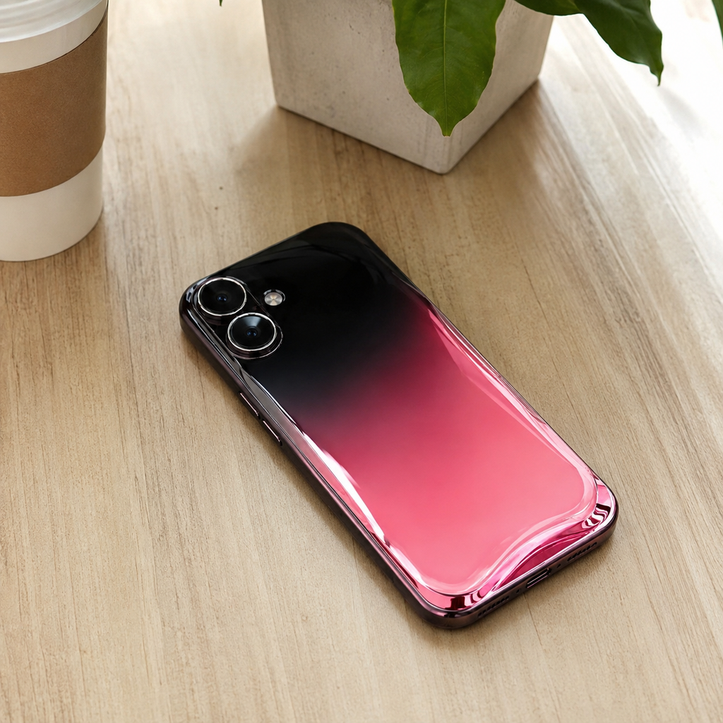 Nebula Gradient Glass Case