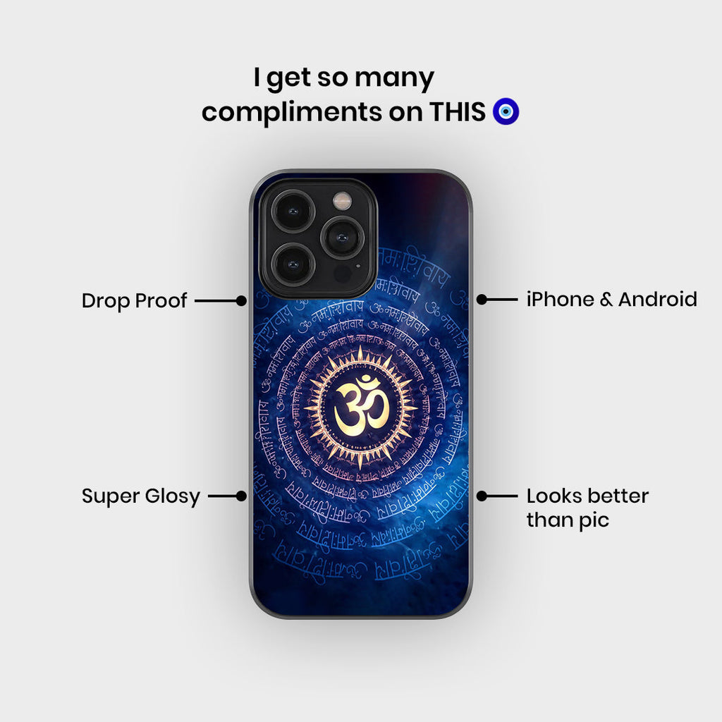 Divine Om Mandala Case